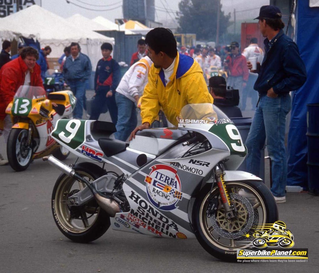 1989 Masahiro Shimizu 🇯🇵🏁 Honda NSR250