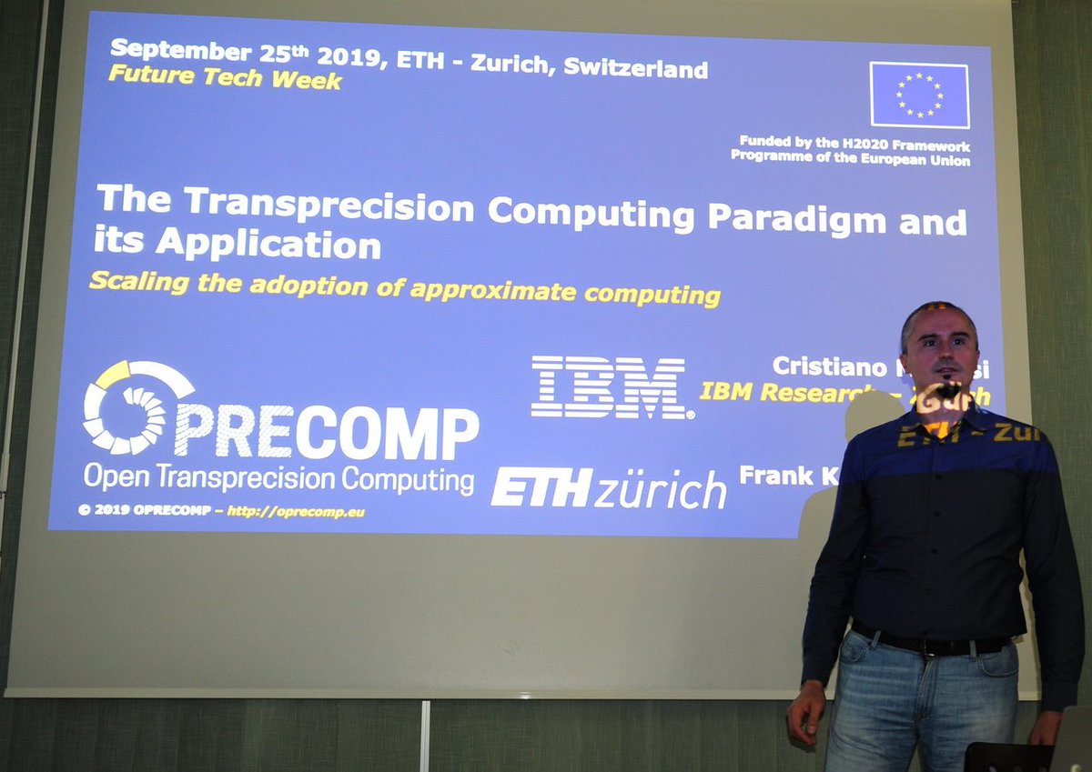pulp_platform's tweet photo. As part of the Future Tech Week organized by @FETFX_EU https://t.co/peMUxa1ZJz Cristiano from IBM and Frank made a public presentation at ETH Zurich today and talked about what we have achieved in the @oprecompProject. https://t.co/pAFJ5jSF2E
