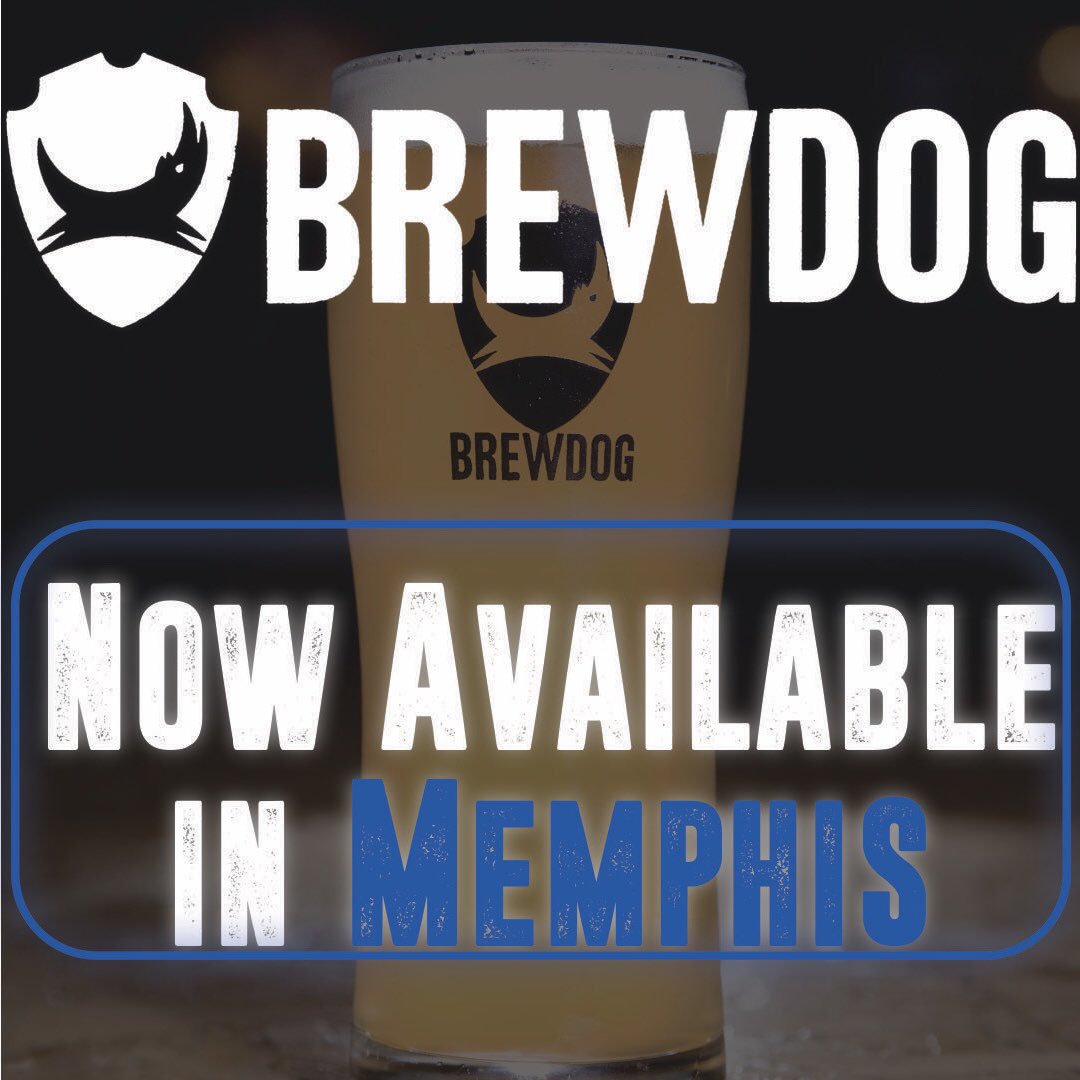 Eagle_Memphis's tweet photo. BrewDog in on taps and shelves near you! 🤘 🍻 #BrewDog https://t.co/A3kaPlhbOL