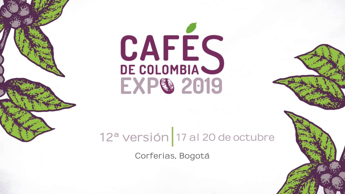 🗓 Se acerca #CafésDeColombiaExpo2019, un escenario de exposición y fomento de las nuevas tendencias e innovaciones del sector cafetero a nivel nacional e internacional. Conozca más detalles 👉 cafesdecolombiaexpo.com