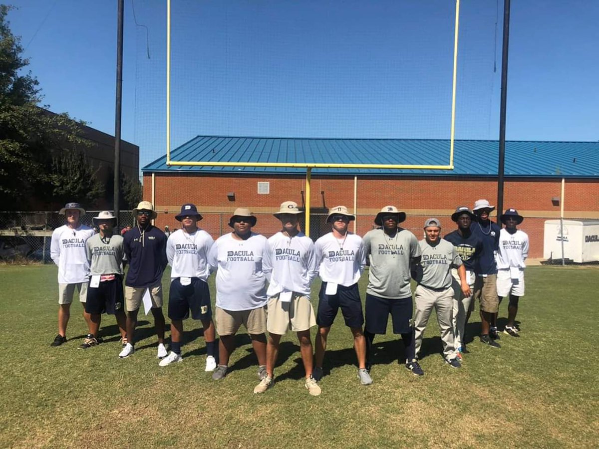 DaculaFB's tweet photo. The coaches got coached today 🤣. Dacula #HOCO2019. Great job guys.
@daculastuco @DaculaAthletics https://t.co/EFk69Fjj5S