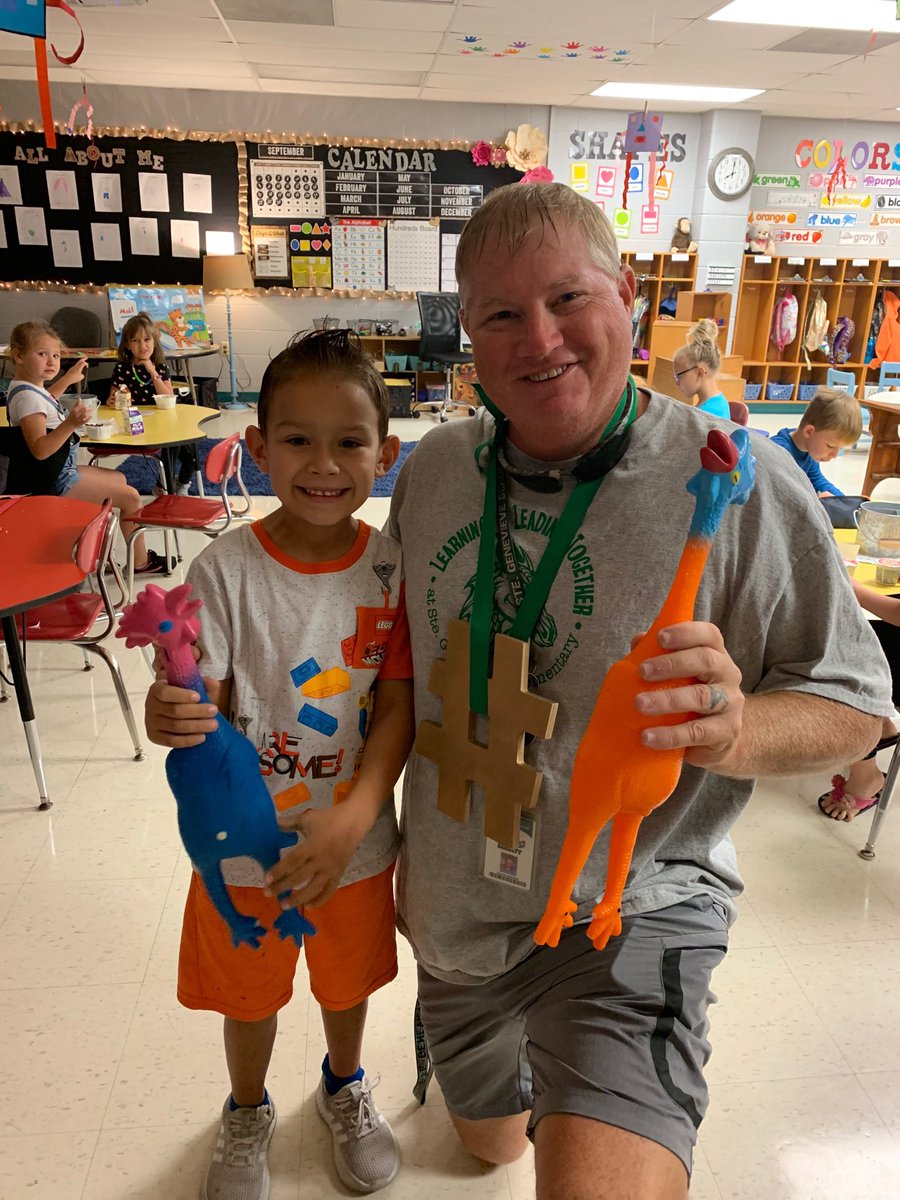 renee_yamnitz's tweet photo. Congrats to our Golden Hashtag Winner...Coach Kreitler!!  Keep tweeting about the awesome things you are doing...like chicken noodle soup tag!😊  #BeADragonSGEL https://t.co/9jXnmBrQ4C