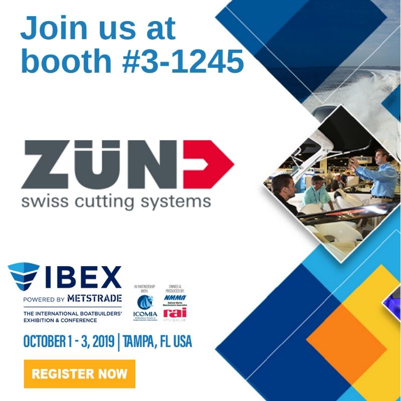 ZundAmerica1's tweet photo. Great News! 🔊
By this time next week, you can find us at #IBEX2019 and see live Zünd demonstrations at booth #3-1245. #zundcutter #zunddemo https://t.co/FojnrXuKTi