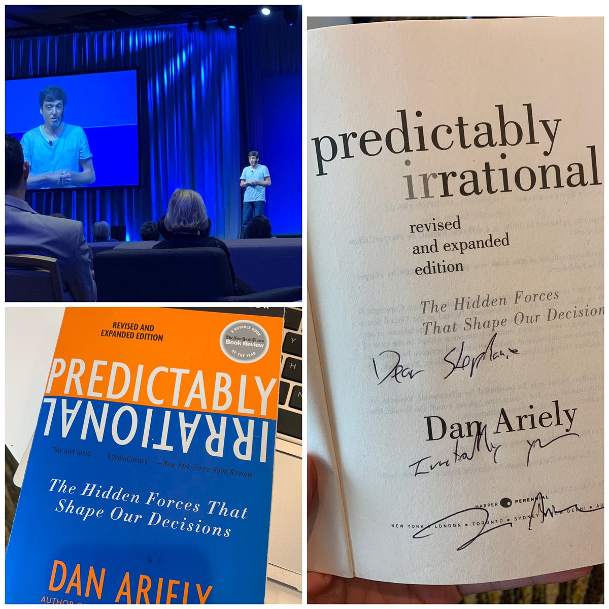 Stephanie Pagel MA, MBA (@stephanie_pagel) on Twitter photo Changing behavior is like sending a rocket to space. We need friction and motivation. <a href="/danariely/">Dan Ariely</a> at #txfm Changing behavior is like sending a rocket to space. We need friction and motivation. <a href="/danariely/">Dan Ariely</a> at #txfm
