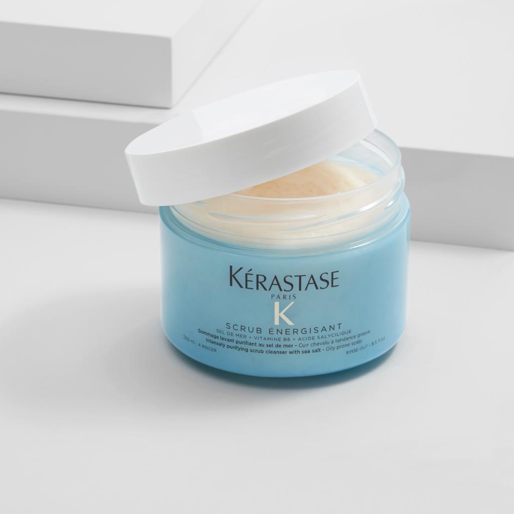 KerastaseUSA's tweet photo. A healthy scalp is in for every season. Achieve long-lasting freshness with our NEW Fusio Scrub Energisant, filled with sea salt, vitamin B6 and salicylic acid for ultimate exfoliation
Shop now: https://t.co/2zSbrTsQbV
#kerastaseusa https://t.co/wPnRfA4dig