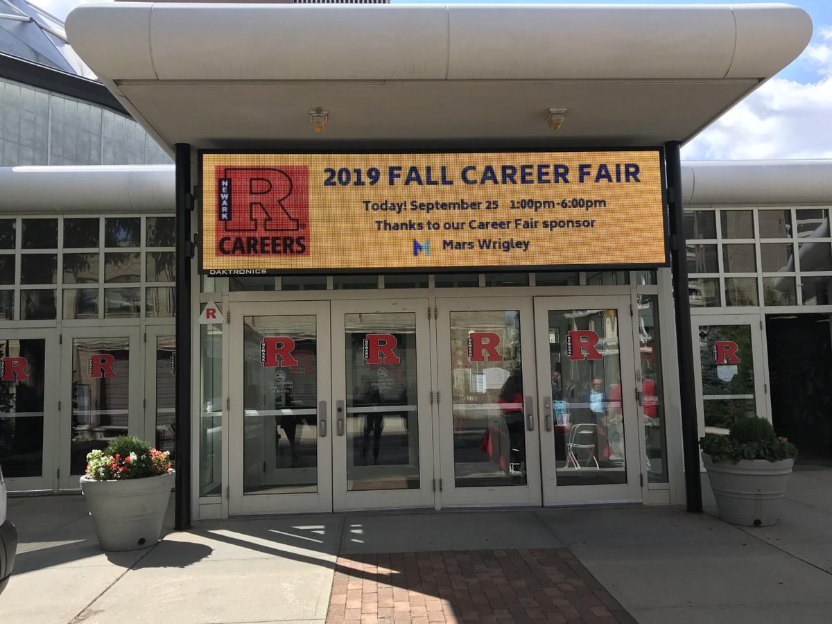 AmtrakStudents's tweet photo. Thanks to everyone that came to visit us at the @RutgersU Newark job fair today! We'll be here for another 2 hours! https://t.co/18f94fDblh
