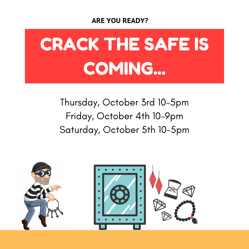SSmithworks's tweet photo. CRACK THE SAFE IS BACK! 25 GREAT PRIZES TO BE WON!
https://t.co/8QhVEiFqws https://t.co/W2naQ2NPCB