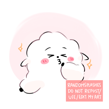 a flying kiss from rk! ❤️

#btsfanart #BTS #BT21 #JIN @BTS_twt 