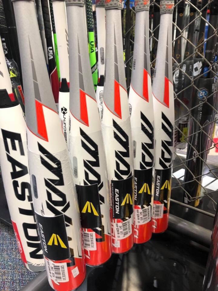 grandslamusa's tweet photo. Come try the 2020 Easton Maxum -10 USSSA bat. We have demo bats available in 29, 30, and 31. https://t.co/zpSS7g2XDD