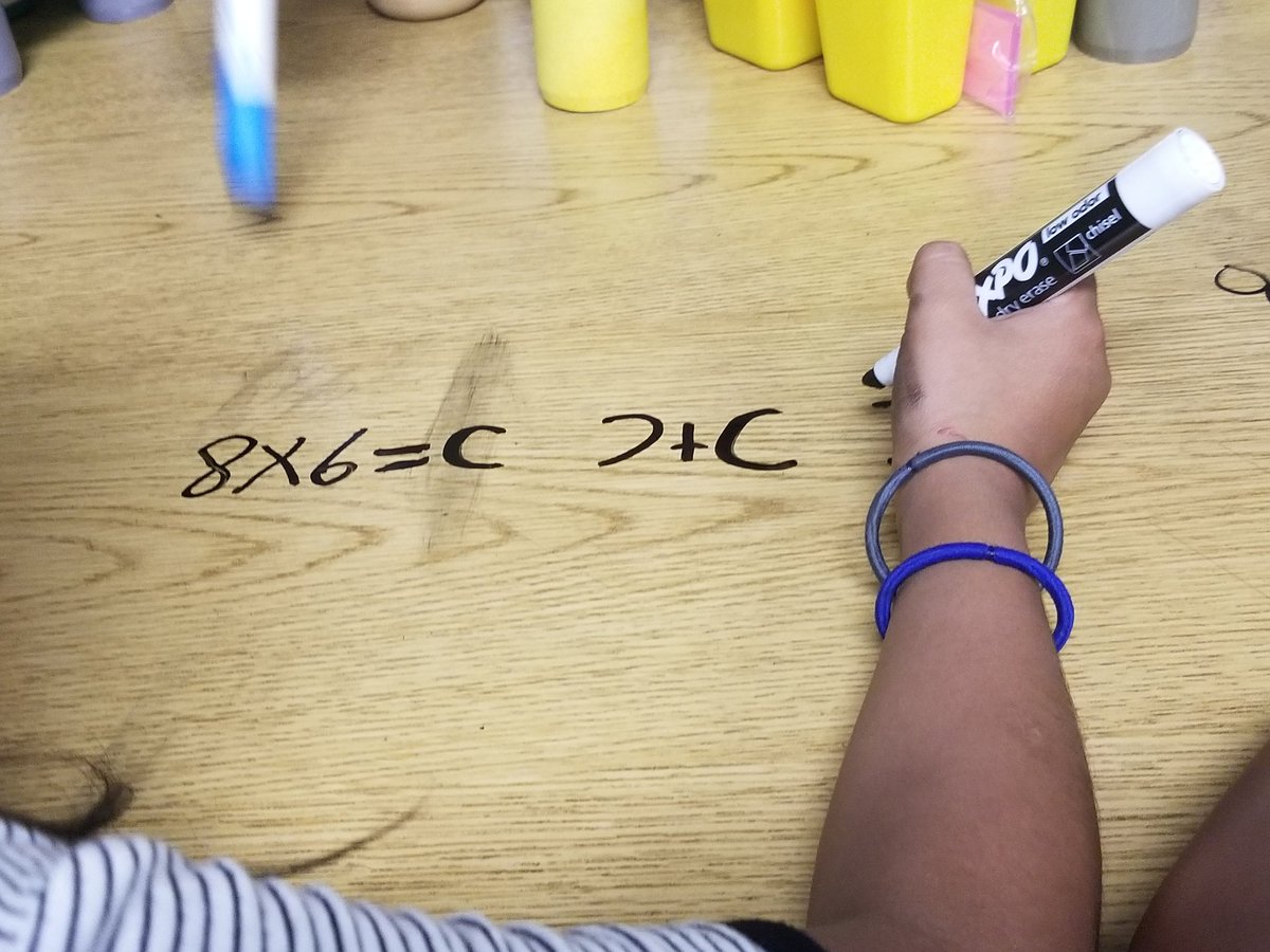 chaffeeelem's tweet photo. A busy math Wednesday at Chaffee as our learners navigate using the area model and distributive property to multiply. #ChaffeeMath #ChaffeeInstruction @HSVk12 https://t.co/doYrJXQKzx