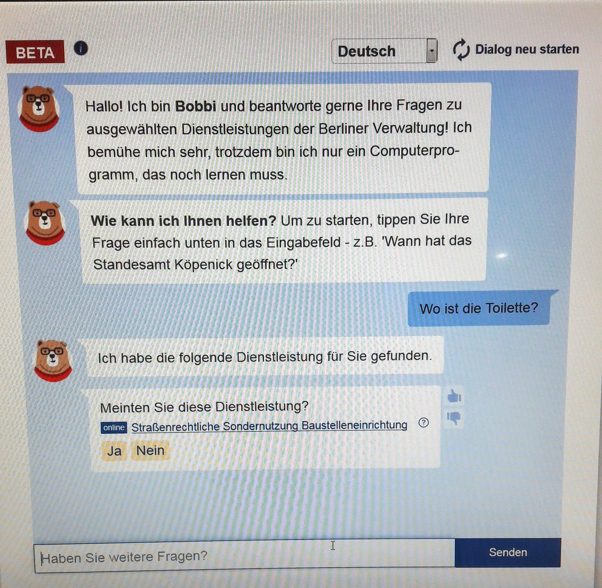 Gegen solche Fragen kommt auch KI nicht an. #hmi #natureofnature