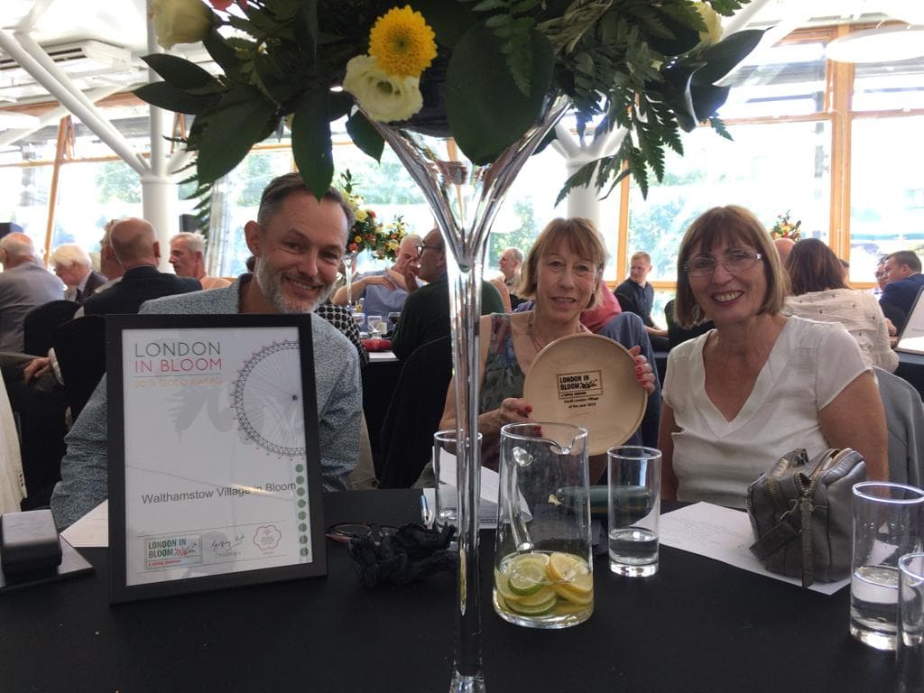 e17inbloom's tweet photo. Thanks to the dedication, hard graft and team spirit of our community, @WalthamstowV  not only retained GOLD and won Best Small London Village, but received the *Best Entrant Award* - so we literally won London in Bloom this year!  Well done too, to all the other groups across WF https://t.co/TxCPjSmbvP