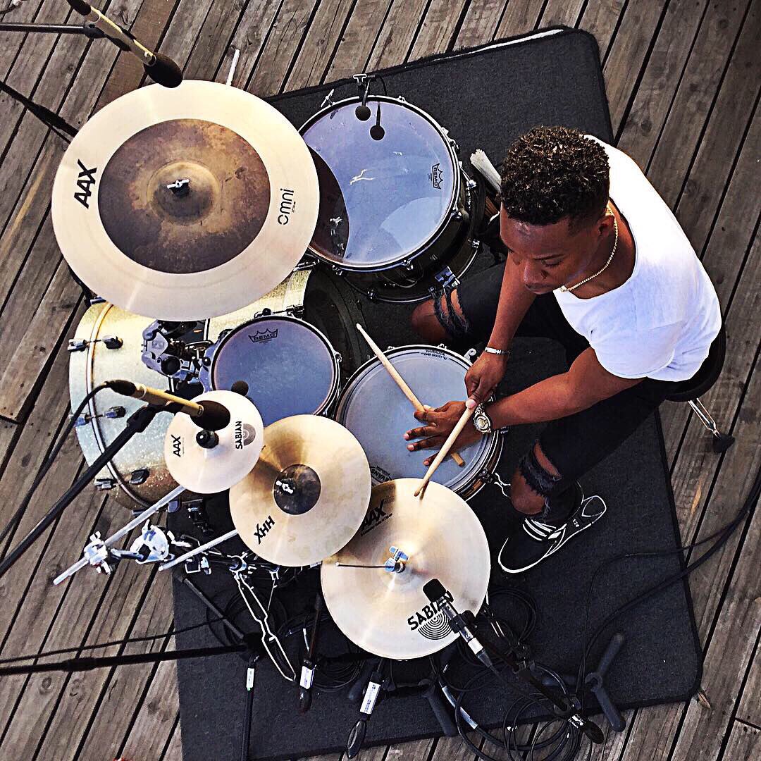 irebolaji's tweet photo. Thereβs a certain level to which u beat these Drums and they start to respect u #practice like itβs ur only hope #IreOnDaBeat #ProDrummer #Producer https://t.co/w2W4iKiy8l