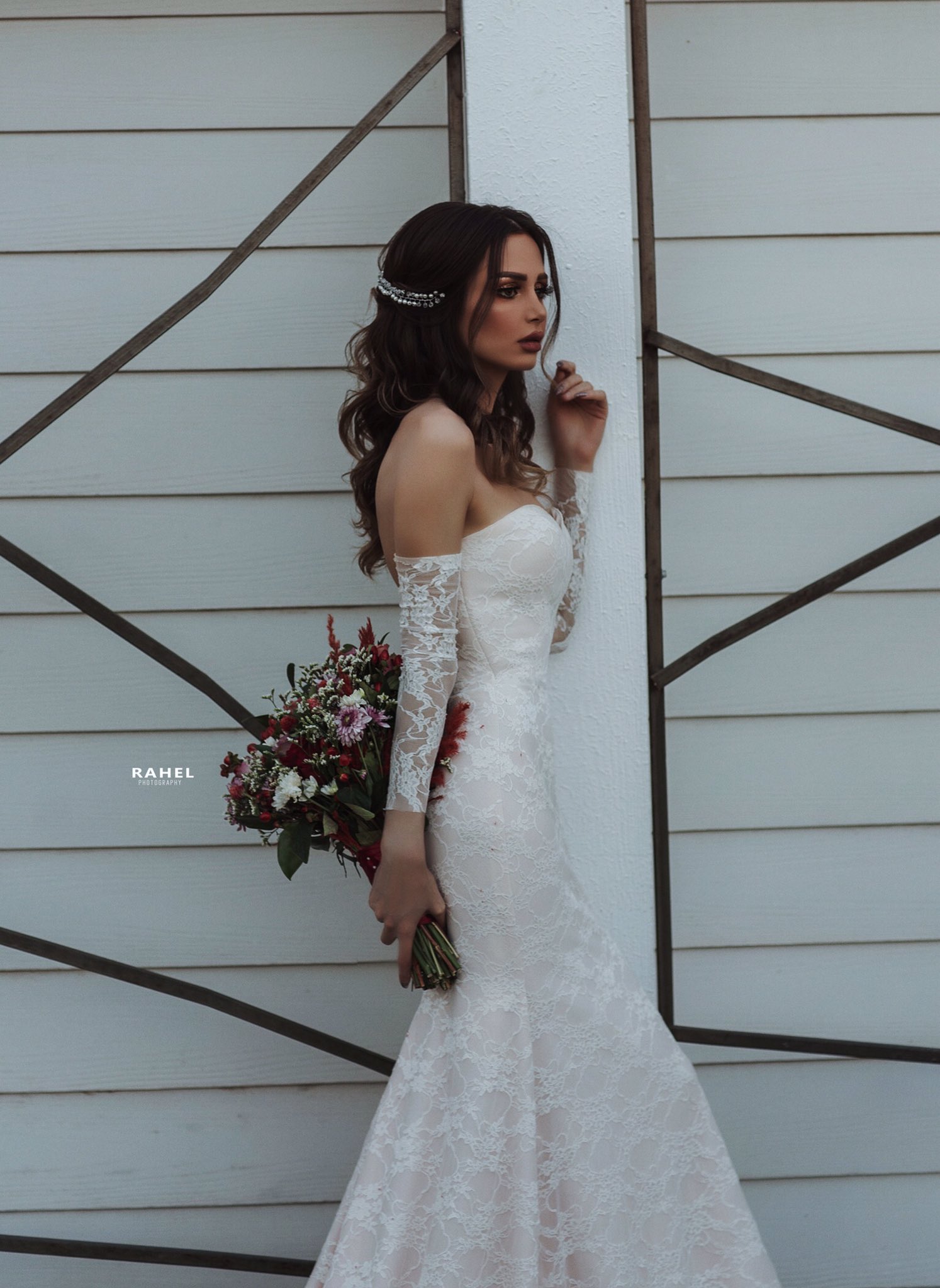Kurdish top wedding dress