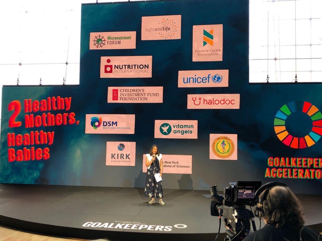 Multiple micronutrient supplements (#MMS) help protect women’s #health during pregnancy and help ensure babies are born healthy. <a href="/gatesfoundation/">Gates Foundation</a> #GlobalGoals #UNGA #Goalkeepers19
