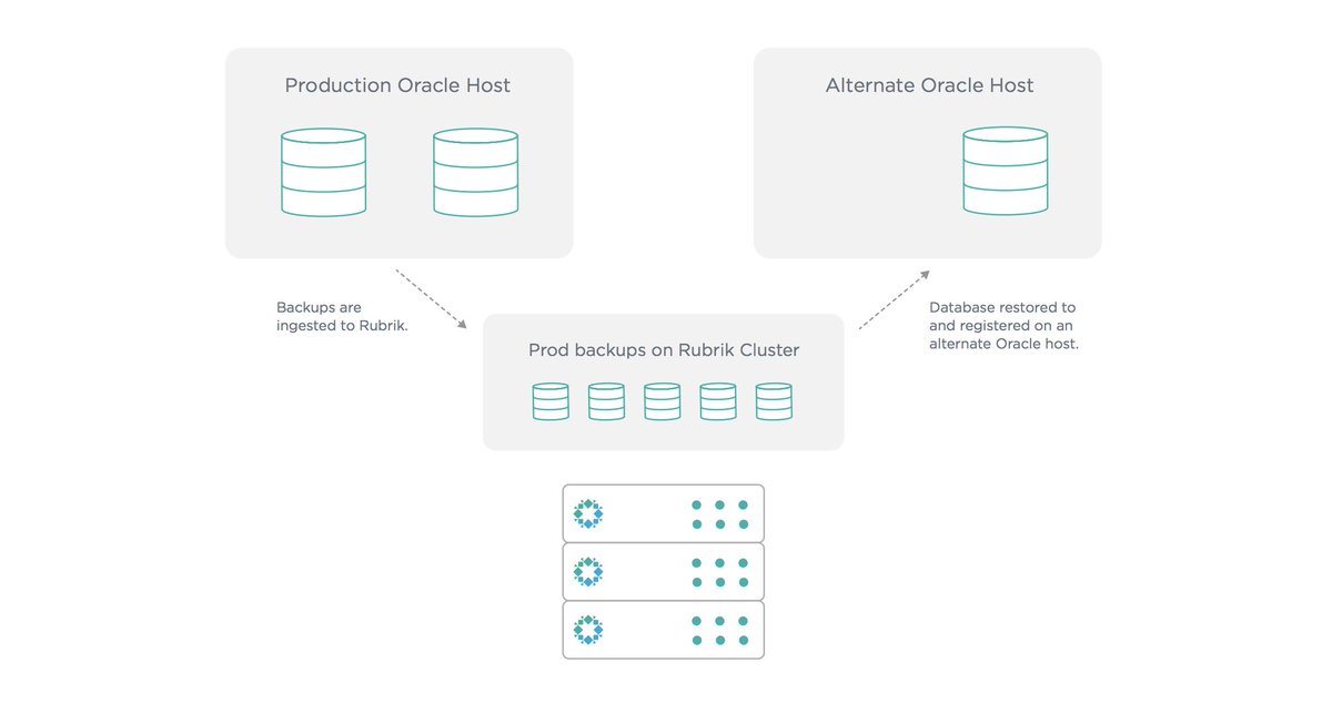 rubrikInc's tweet image. Got mission-critical #OracleDatabases? Discover how Rubrik simplifies protection with automation, instant access + recovery, and self-service clones: bit.ly/32KgSQ3