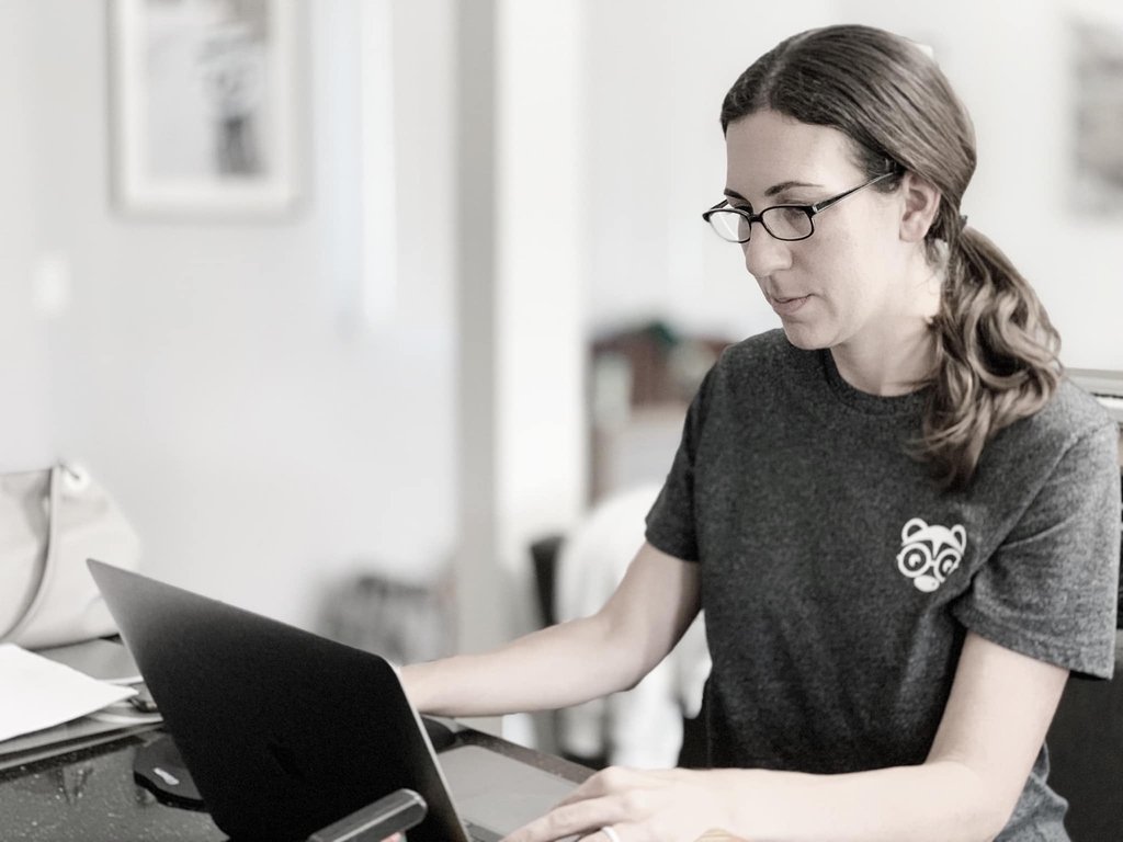 hipbadger's tweet photo. This is the Queen Badger in her native habitat: architecting a custom website project plan. If you’re quiet you can hear the sound of genius at work! #hipbadger #marketing #SEO #valuebasedmarketing #entrepreneur #smallbusiness #webdesign #poweredbycoffee #redlands #santaclarita https://t.co/iFomWUMplk
