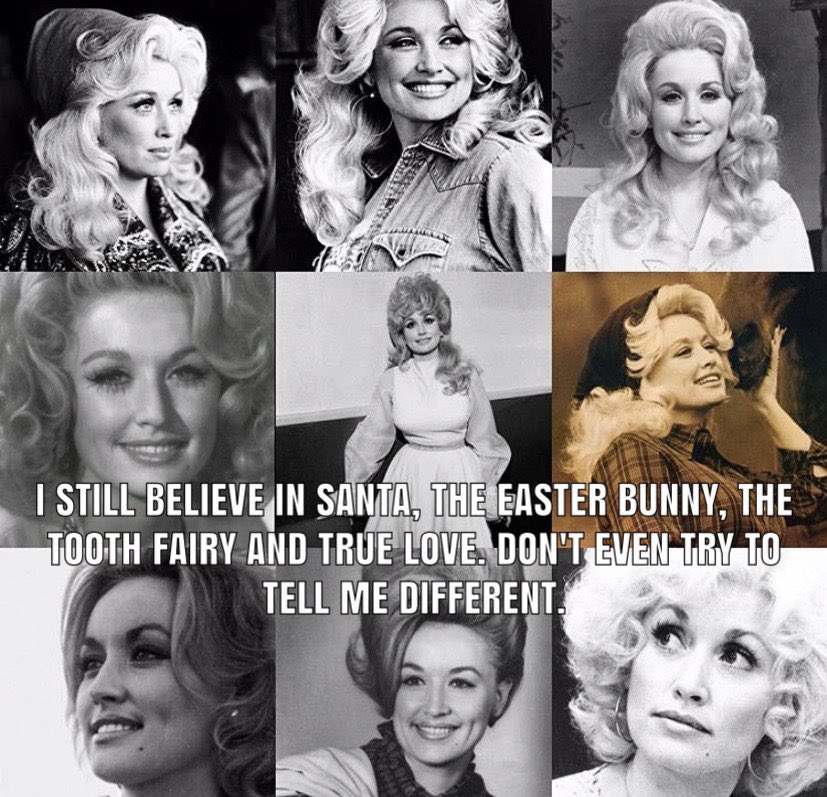 midmerch's tweet image. I’ve been called condescending and I’ve been called naive. Once in the same sentence. I don’t mind being called naive. Just means I’m not cynical. #DollyDay #DD #NineTwoFive @DollyParton