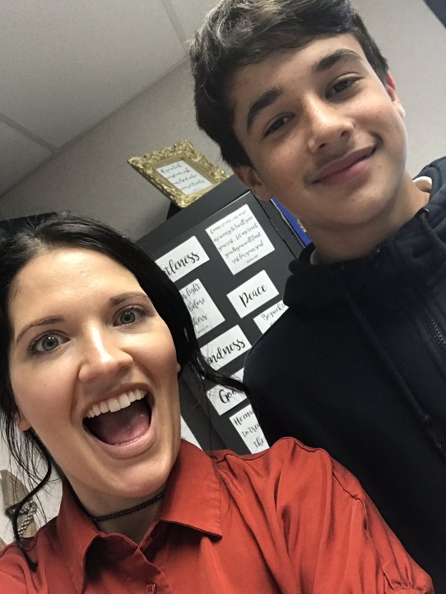 I have a little project called the A-Team 🎉 This dude right here just brought a D to an A so he is basically my MVP!!! GO XAV!!!!!!! #southsideallin <a href="/GoBucsSJHS/">Southside Jr. High</a>