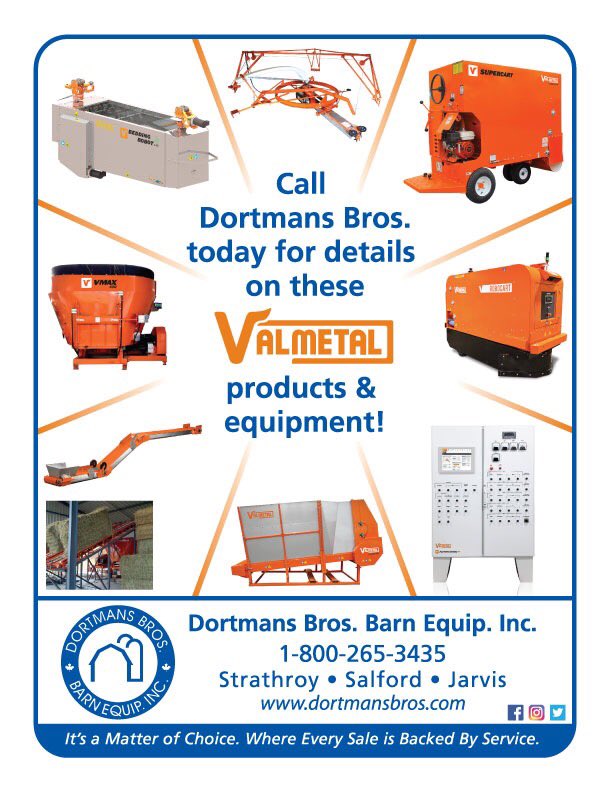 DortmansB's tweet photo. With @ValmetalInc you can fully automate your feeding system. Contact #dortmansbros for all you feed automation needs!
#valmetal #feedsystem https://t.co/C0LqD5rE5o