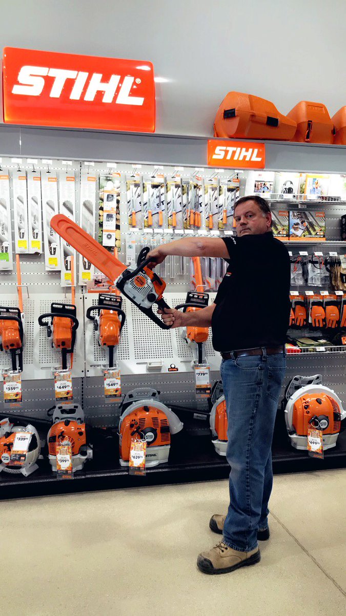 Look it’s Lorne from parts!👀We’re so excited for our open house next week, we’re doing a GIVEAWAY! RT this tweet for your chance to win an MS 170 <a href="/STIHLCanada/">STIHL Canada</a> chainsaw! contest ends Oct 3rd at noon! BUT come see us Oct 4th/5th at Our open house for an extra entry! Can’t wait !