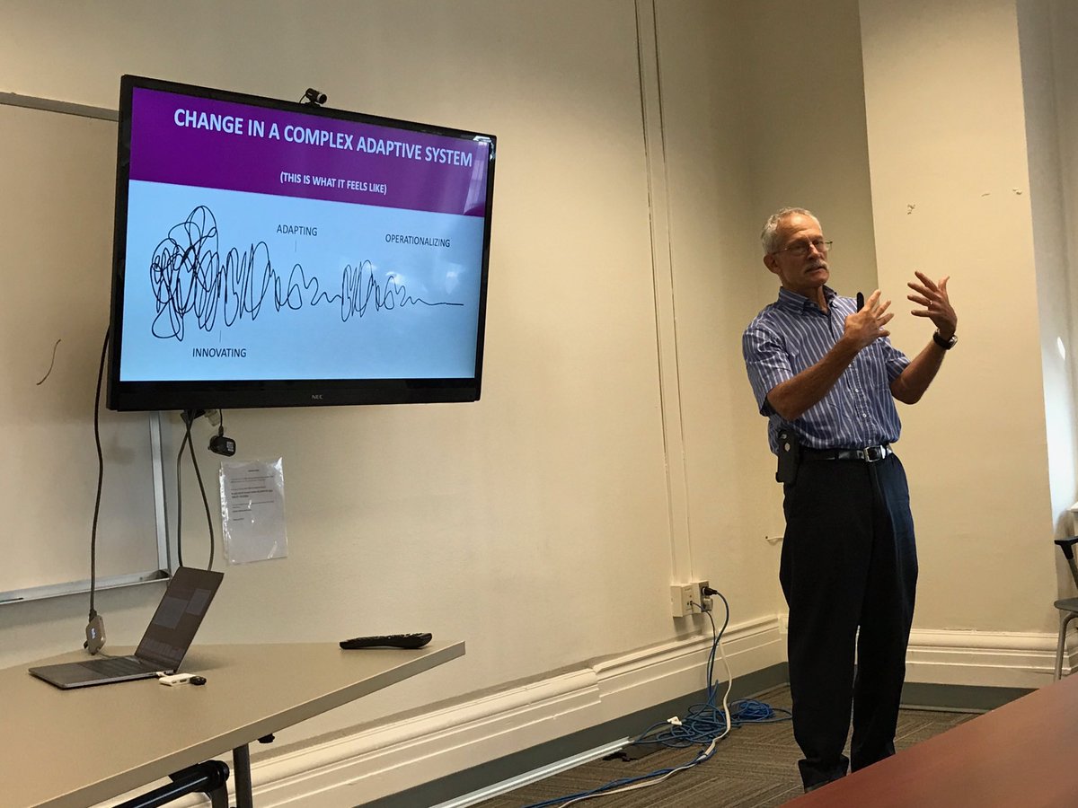 UHNOpenLab's tweet image. Lunched &amp;amp; Learned about #ComplexAdaptiveSystems and healthcare innovation with the students at the @TranslationalRP! @HowardBAbrams ⁦@CraigMadho⁩