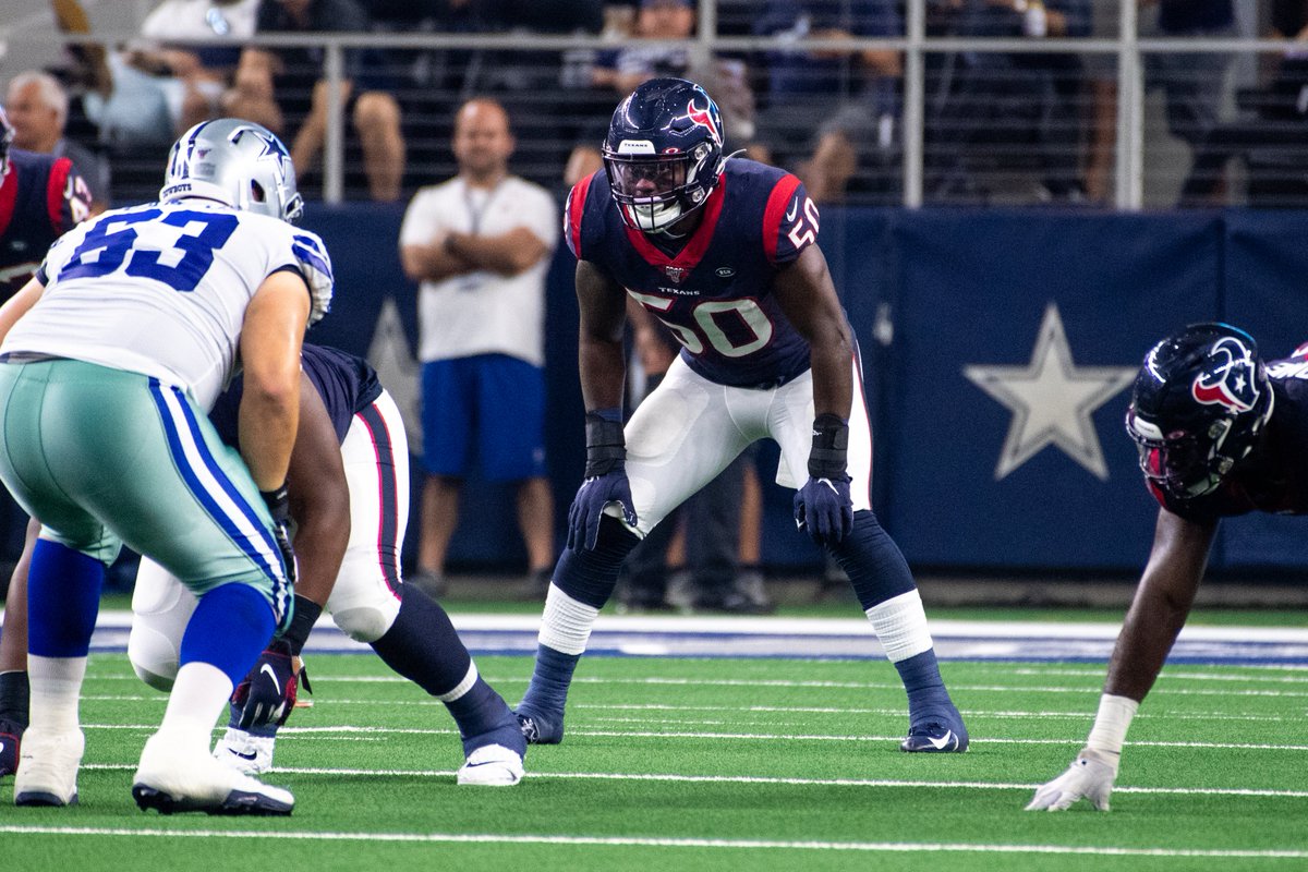 TexansPR's tweet image. The Houston #Texans signed ILB Tyrell Adams to the active roster from the practice squad and placed G Senio Kelemete on the Reserve/Injured list.

Houston also signed T Christian DiLauro and WR Chad Hansen to the practice squad &amp;amp; released WR Tyron Johnson from the practice squad.