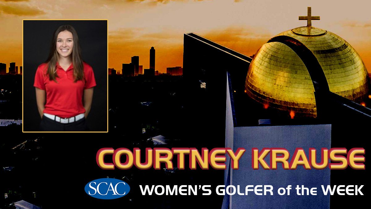 USTAthletics's tweet photo. Congratulations to @USTCeltsGolf' Courtney Krause, who became the first UST athlete to earn a Player of the Week award from @SCAC_Sports!
#CeltsUp https://t.co/rF1O66653p