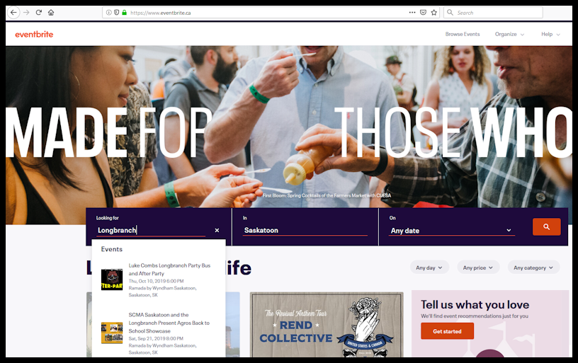 ramadasaskatoon's tweet photo. Our friends over at the #Longbranch invite you to catch up on their new #Events listed over at #Eventbrite: https://t.co/L2bgzV85ip Buying tickets for the latest #party at #SaskatoonsonlyREALcountrybar is a click or two away! #SaskatoonEvents #YXE #Fall2019 https://t.co/dGmRVyxkrZ