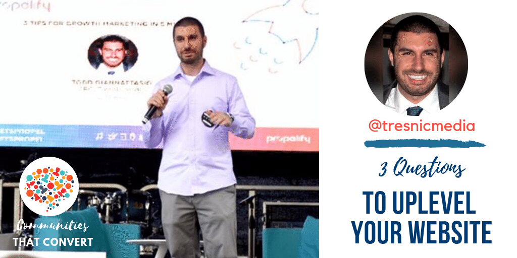 MadalynSklar's tweet photo. In this week's episode of the #CTCpodcast, @kamichat and I talk to Todd Giannattasio from @GrowthSuite.

Todd share tips on what we need to include to make our website attract customers.

You'll learn great strategies here:
https://t.co/5GSPKcZJ8v
#CommunitiesThatConvert https://t.co/3pvD2k5UAI