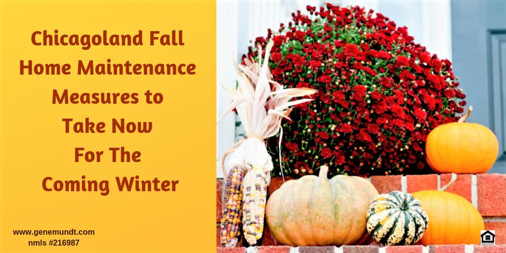 genemundt's tweet photo. Perform These Chicagoland Fall Home Maintenance Measures Now to be Prepared & Safe for the Coming Winter #ChicagolandRealEstate #FallHomeMaintenance #MaintenanceChecklist https://t.co/I4kdf8iskG https://t.co/906qTtCJGe