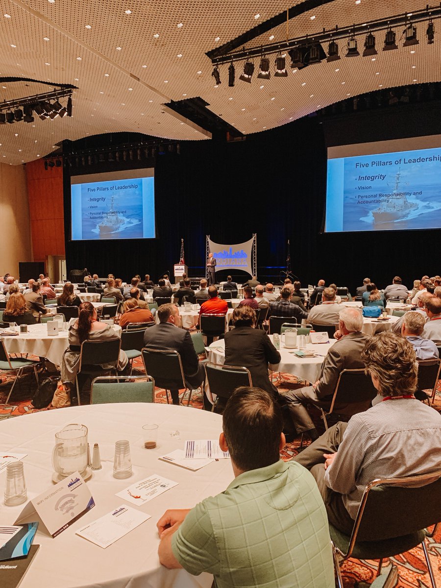 EFMEvents's tweet photo. From opening keynote to closing keynote, we have had a packed house today at the Indiana IT Symposium!
The final keynote presentation of the day "Leadership and Accountability When It Matters" was given by Commander Kirk Lippold.
#INSYM #EFMEvents #ITEvents #CIOEvents https://t.co/pCT3Ww9qfO