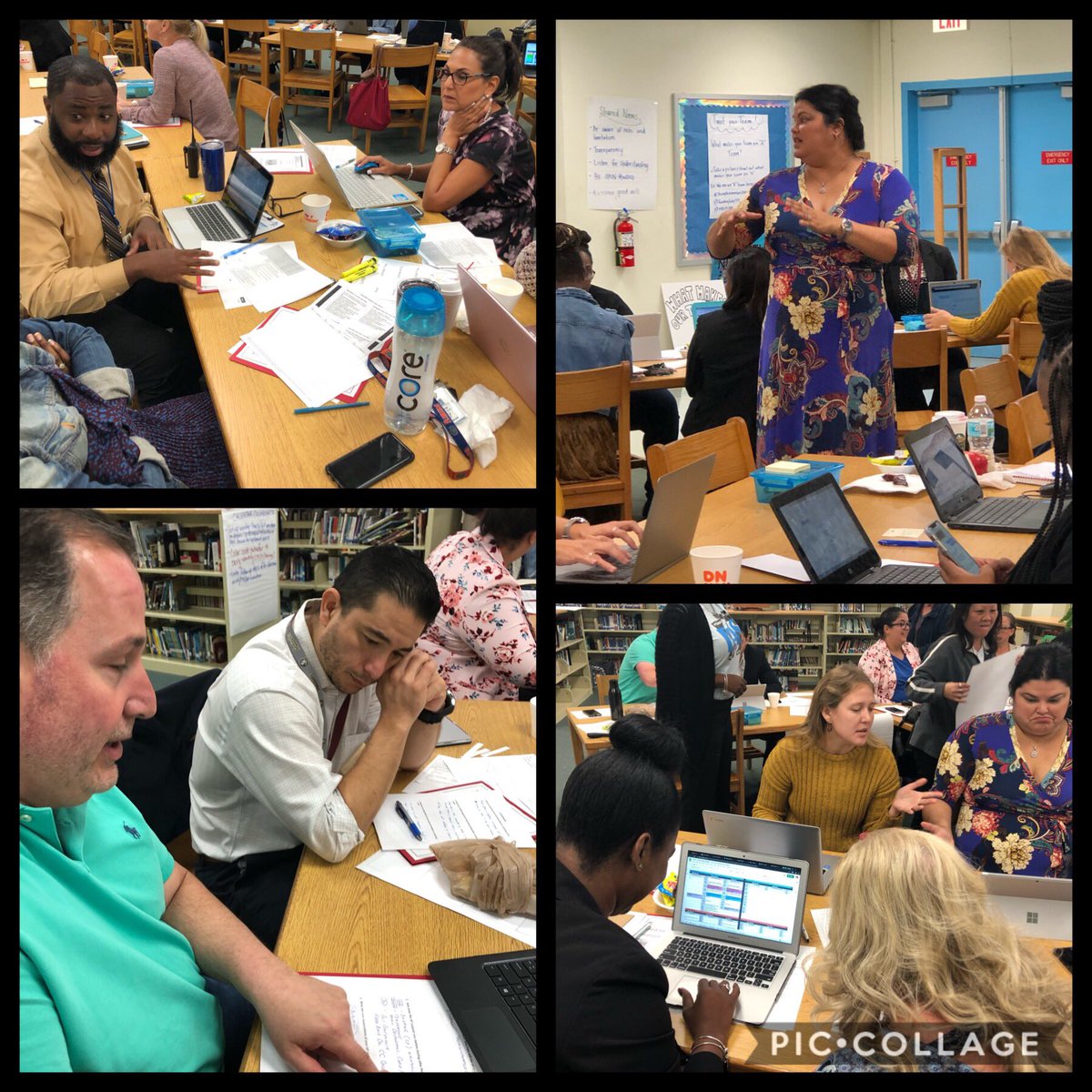 ReadingLady2025's tweet photo. Assistant Principals connecting with their coaches. @David_K_Moore @MDCPSDAS #strengthinnumbersDAS https://t.co/u0ODGTBrwo