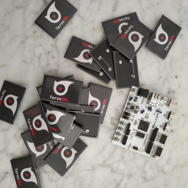 terostech's tweet photo. The finishing touches are ready!! TerosHDL 2.0  #Vunit #verilator #cocotb #ghdl #verilog #vhdl #eda https://t.co/nNwpMI6Tb4