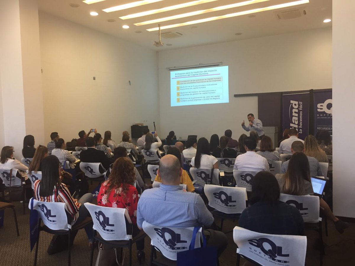 SQL_Software's tweet photo. #SQLSoftware patrocinó el encuentro mensual de @ASCORTCOLOMBIA: "Cómo impacta el capital humano en los resultados financieros de la organización”. Al evento asistieron más de 45 directores de Gestión Humana. https://t.co/4GS448VMhA