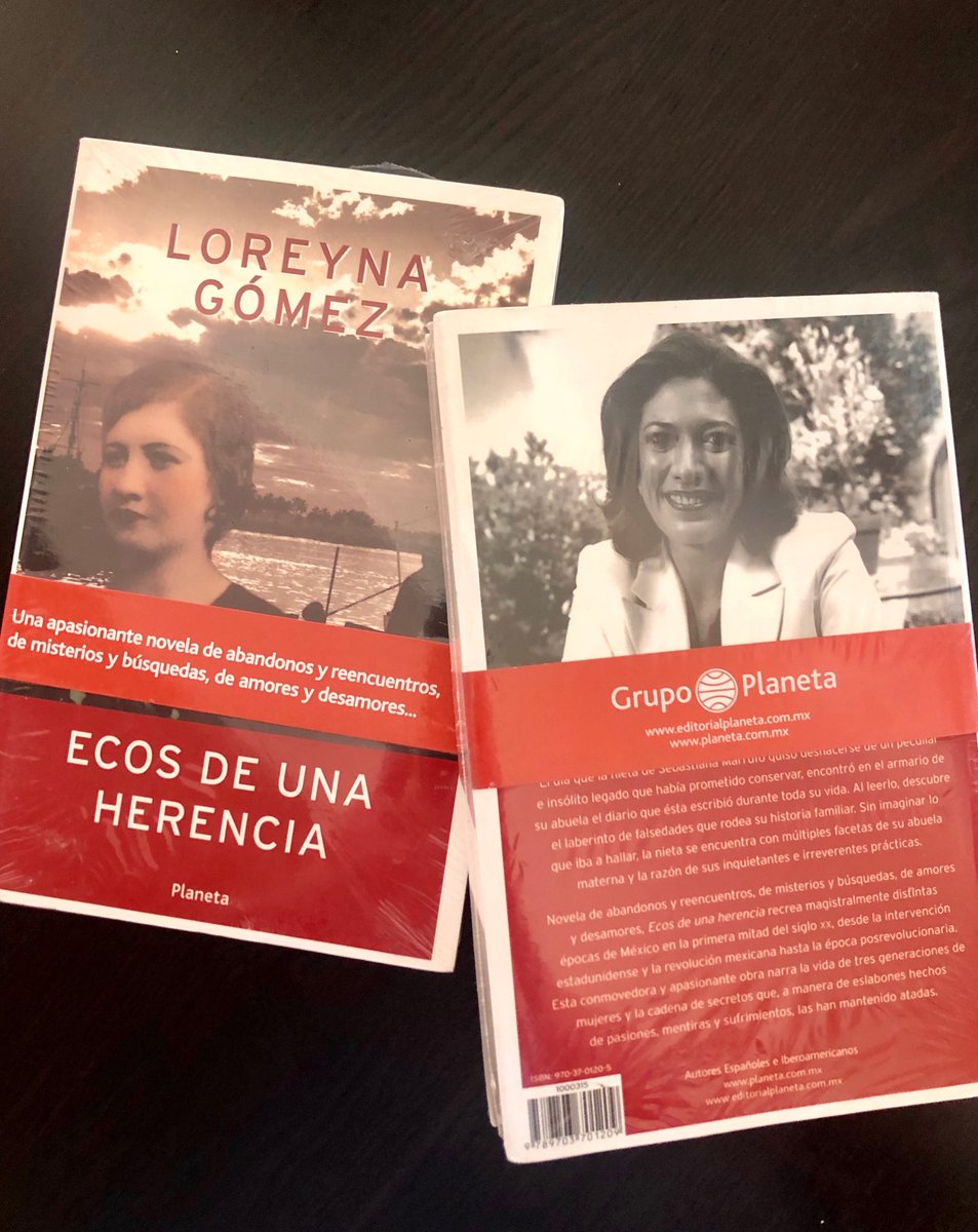 Loreynagomez's tweet photo. "Ecos de una herencia", editorial Planeta. https://t.co/iRx6DCCydO