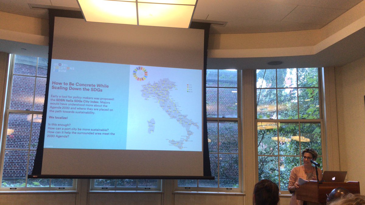 GlobalSolutionsForum (@sdsngsf) on Twitter photo #GSF19 has started! Tune in at bit.ly/2nidw7z to follow live! Now presenting: Laura Cavalli from <a href="/SDSN_Italia/">SDSN Italia</a> #GSF19 has started! Tune in at bit.ly/2nidw7z to follow live! Now presenting: Laura Cavalli from <a href="/SDSN_Italia/">SDSN Italia</a>