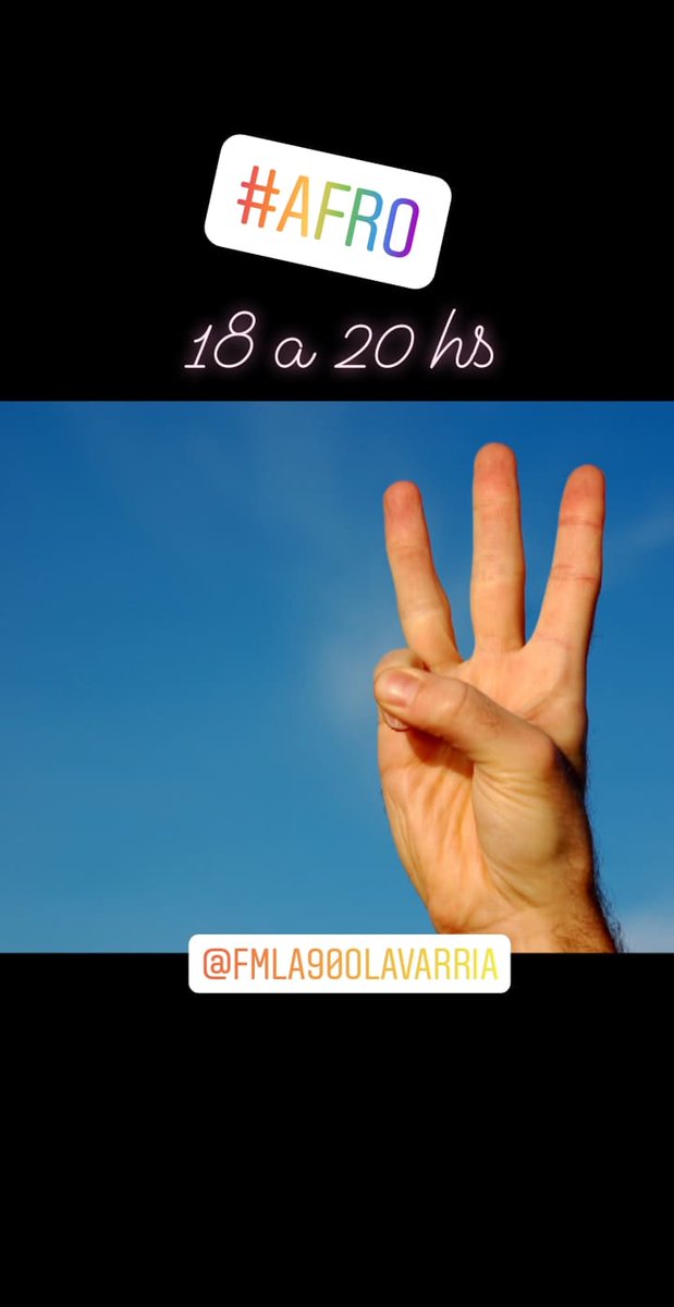 DECI TRES...
Ya estamos al aire con AFRO Tarde de Clásicos en La 90 la90.com.ar . Escuchanos online en la90.com.ar/envivo.html o sintonizá en Olavarría FM 90.7 Mhz