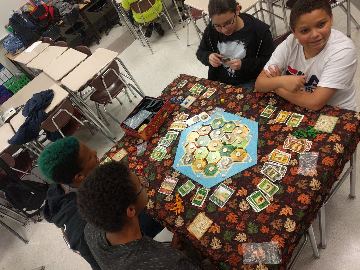 MissVanderstel's tweet photo. #StrategicGameClub began today! @BASDnortheast @NEMScommunity #encourage #BASDProud We had a wonderful time learning a few new games and having a little friendly competition! https://t.co/rbyjbGvD45