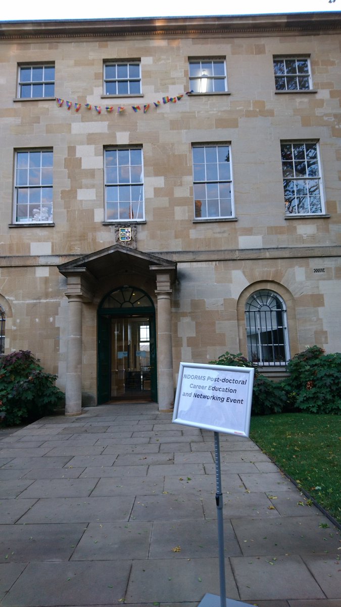 ewoudcompeer's tweet photo. A great finish of a fantastic day! Thanks NDORMS Postdoc advisor's for organising such a wonderful day on the postdoc-to-PI transition, and the delicious dinner at (pic below) St Peters college. #ndorms #kir https://t.co/jpflZeIMlL