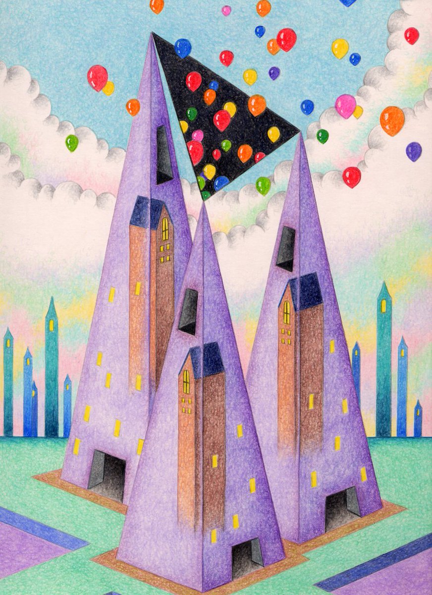 T Koni 建物のイラスト ピラミッド 異次元ホール 異次元空間 タワー 塔 四角錐 風船 T Co Cprcvfso96 T Koni 建物のイラスト ピラミッド 異次元ホール 異次元空間 タワー 塔 四角錐 風船 T Co Cprcvfso96