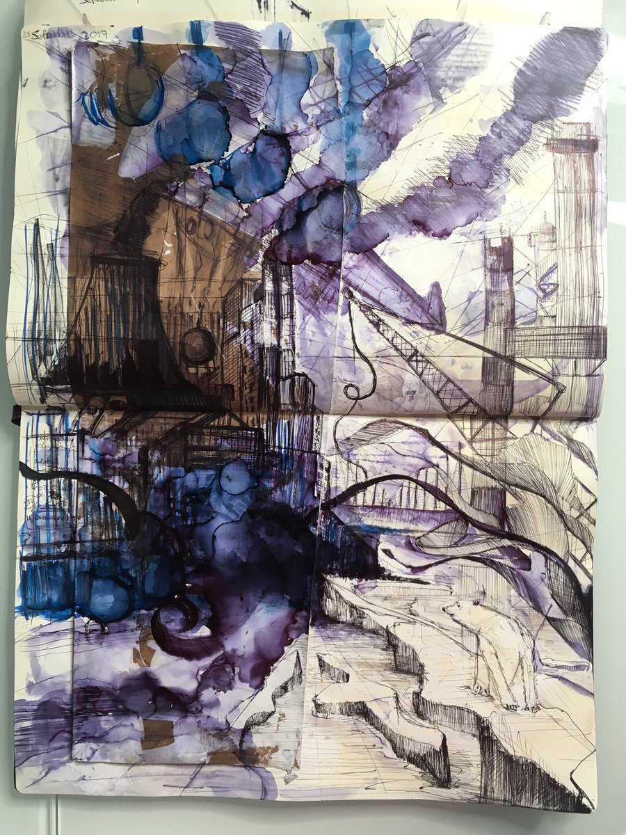 MoniaMeluzzi's tweet photo. #ClimateAction! 🌎🌍🌏 .
.
.
#momoart🇮🇹 #rimini #miami #art #sketching #moleskine #illustration #natureindangerous #climechange #climatestrike #climate #environment #cnnclimate #instascience #arctic #istatime #globalwarming #ibeliveinclimatechange #アート #미술관 #ศิลปะ https://t.co/2Ql4ElXkqY