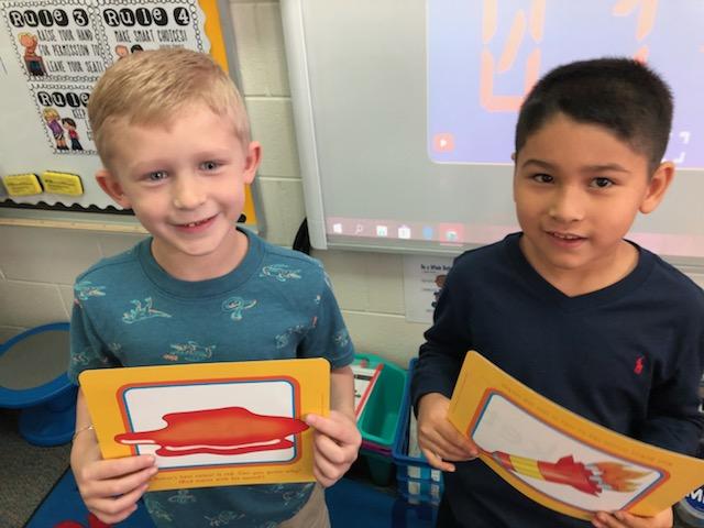 A_Sizemore_Mom's tweet image. We love Letterland in room 215 @RichlandCreek32 #redrobot #RCESBulldogs