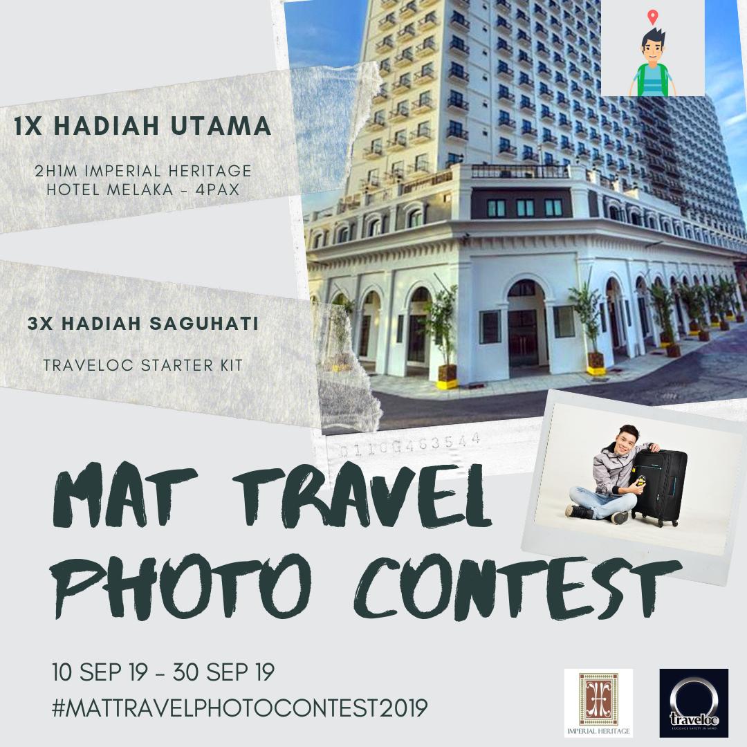 Agi idup agi ngelaban. 🔥

Ada 5 hari lagi untuk join Mat Travel Photo Contest 2019, ajak member, family dan orang kampung ramai2 join.

Ini thread.

#mattravel #mattravelphotocontest2019
