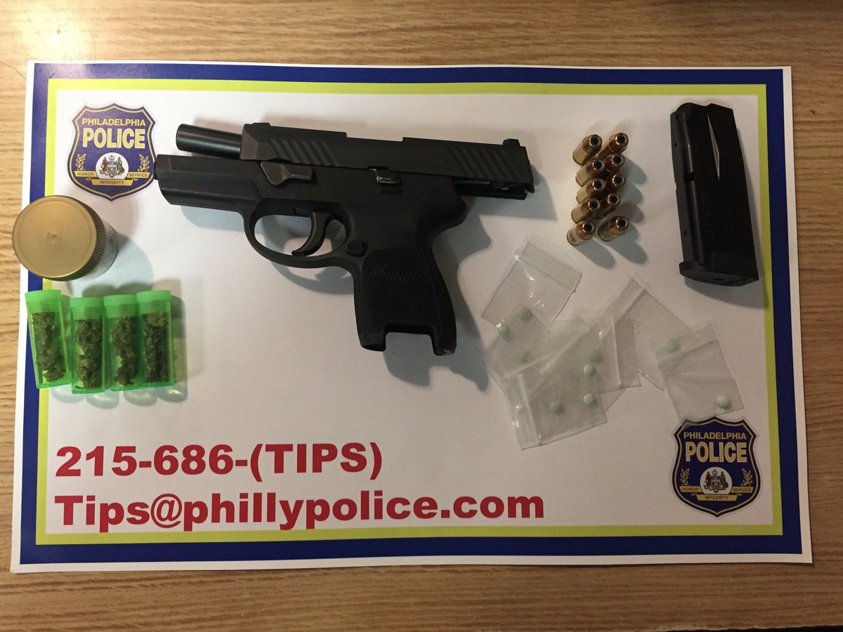 PPD19Dist's tweet photo. Great job tonight by @PhillyPolice Officer Watson and Officer Sakr, in making an apprehension and getting another gun removed from the streets of West Philly in PSA-2. #Working2ReduceCrime #ThePHLWay https://t.co/DEAyfdYAQv