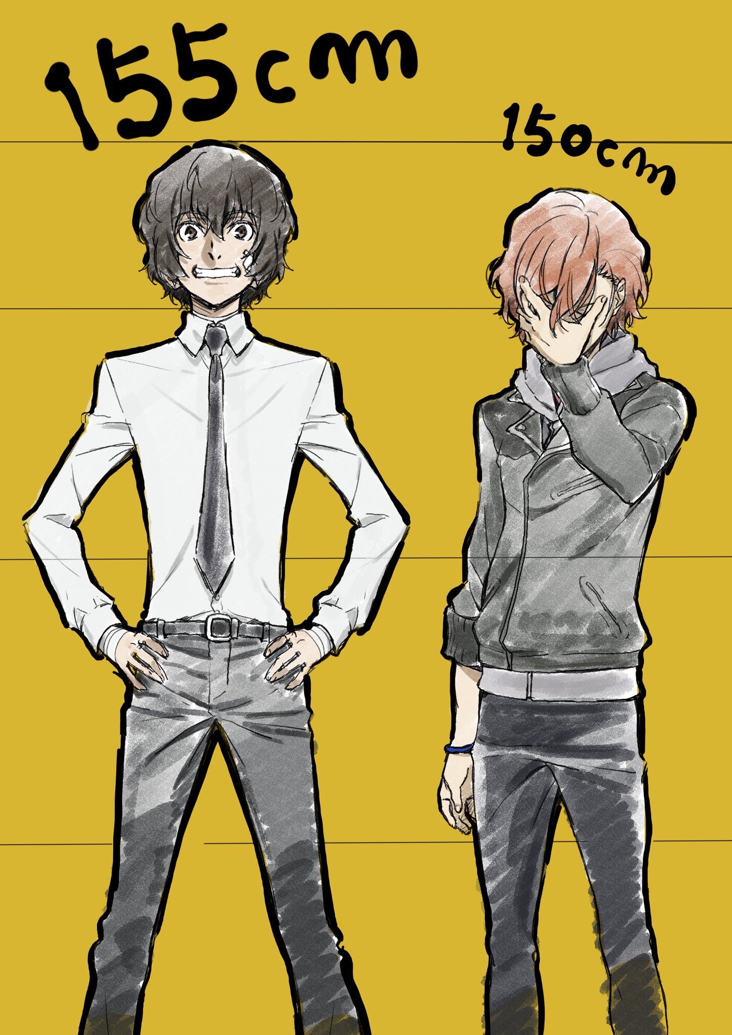 Featured image of post Dazai Height Bsd In Feet