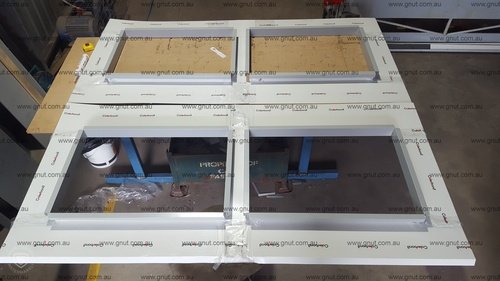 GumnutTrading's tweet image. Another example of some custom interlocking #colorbond #surfmist flashings for a fourway combination #velux #FCM2230 skylight windows.

Visit our gallery to see more examples of our work:
gnut.com.au/gallery/