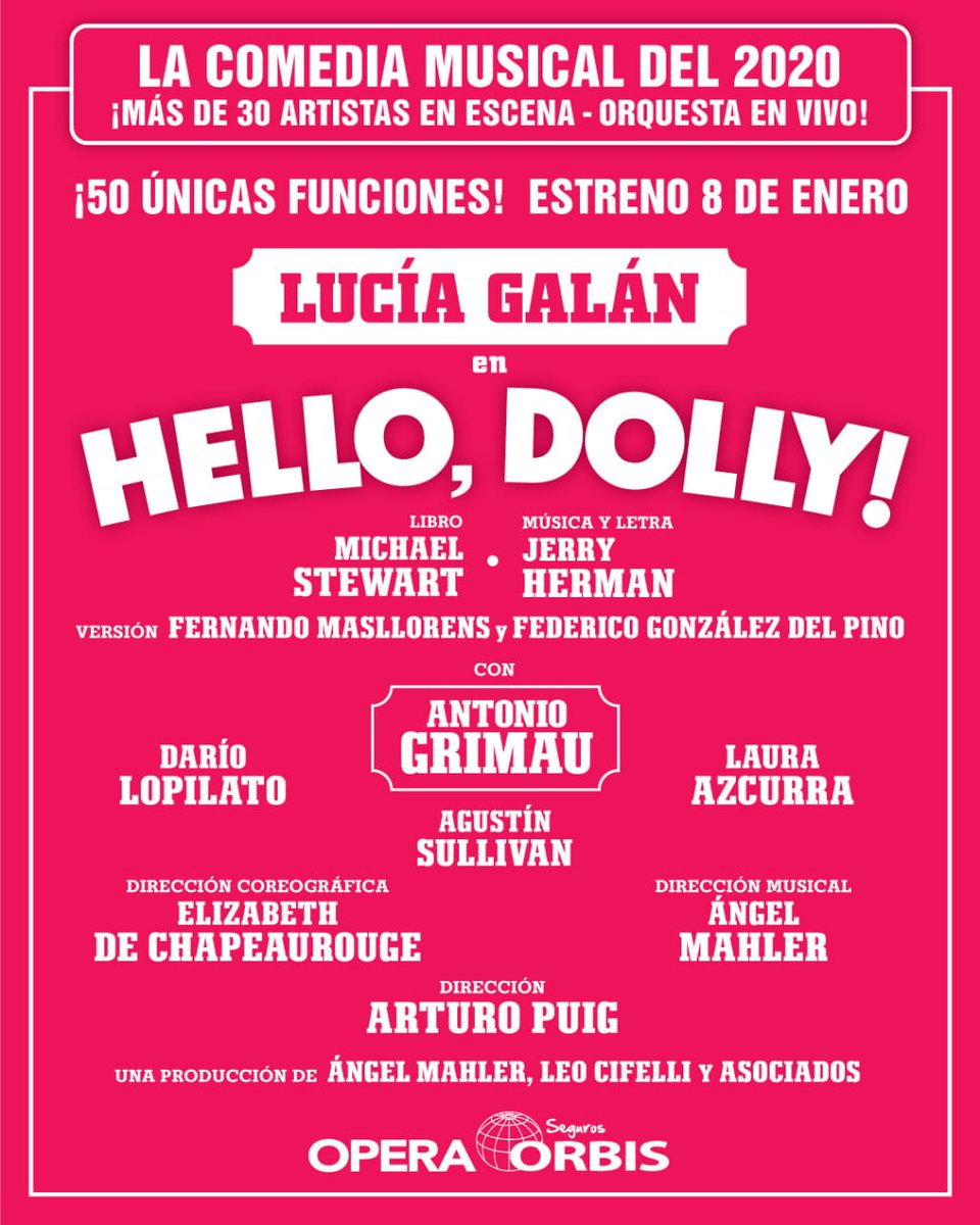 Hello Dolly Argentina tweet media