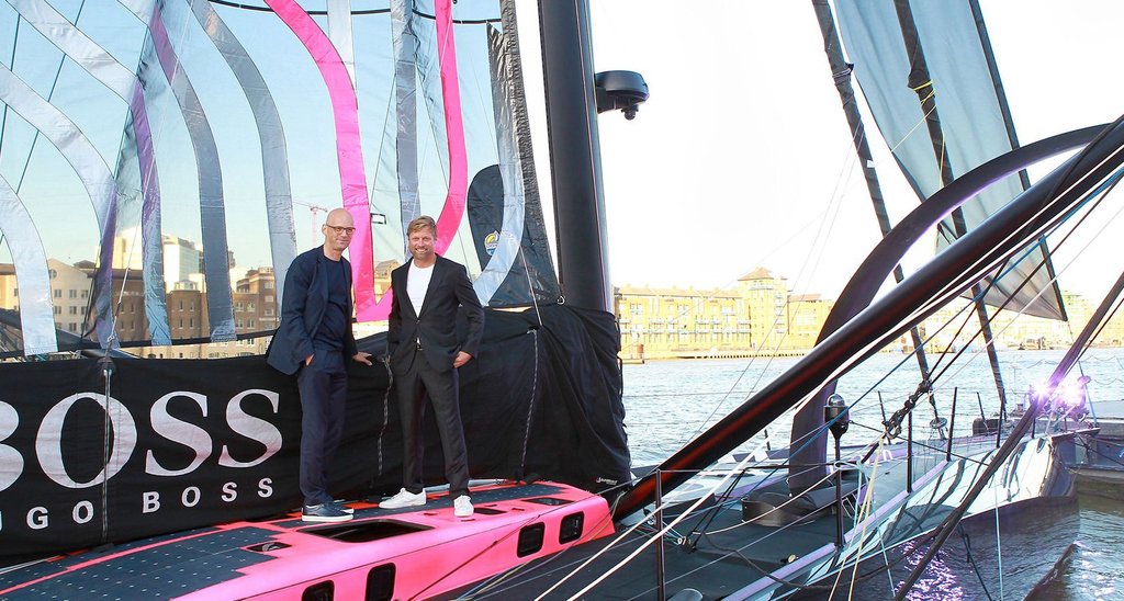 sharpmagazine's tweet image. ⛵Check out the @HUGOBOSS Yacht that recently hit the high seas. #Boss #ThisIsBoss #BOSSsport soo.nr/o5BF