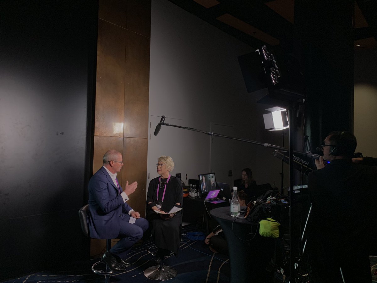 MJFriedberg's tweet photo. @mtsmithnz live now sharing #ibm insights on the power of an ecosystem in helping customers solve problems that enable them to deliver better outcomes for their clients, patients, citizens... #ibmnz #DXProgram2019 https://t.co/tNtJonn41U